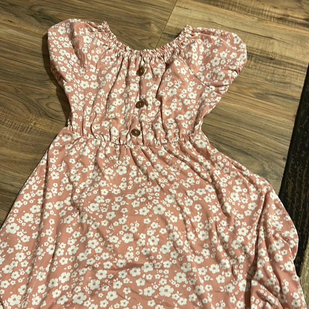 Summer dress/rose pink